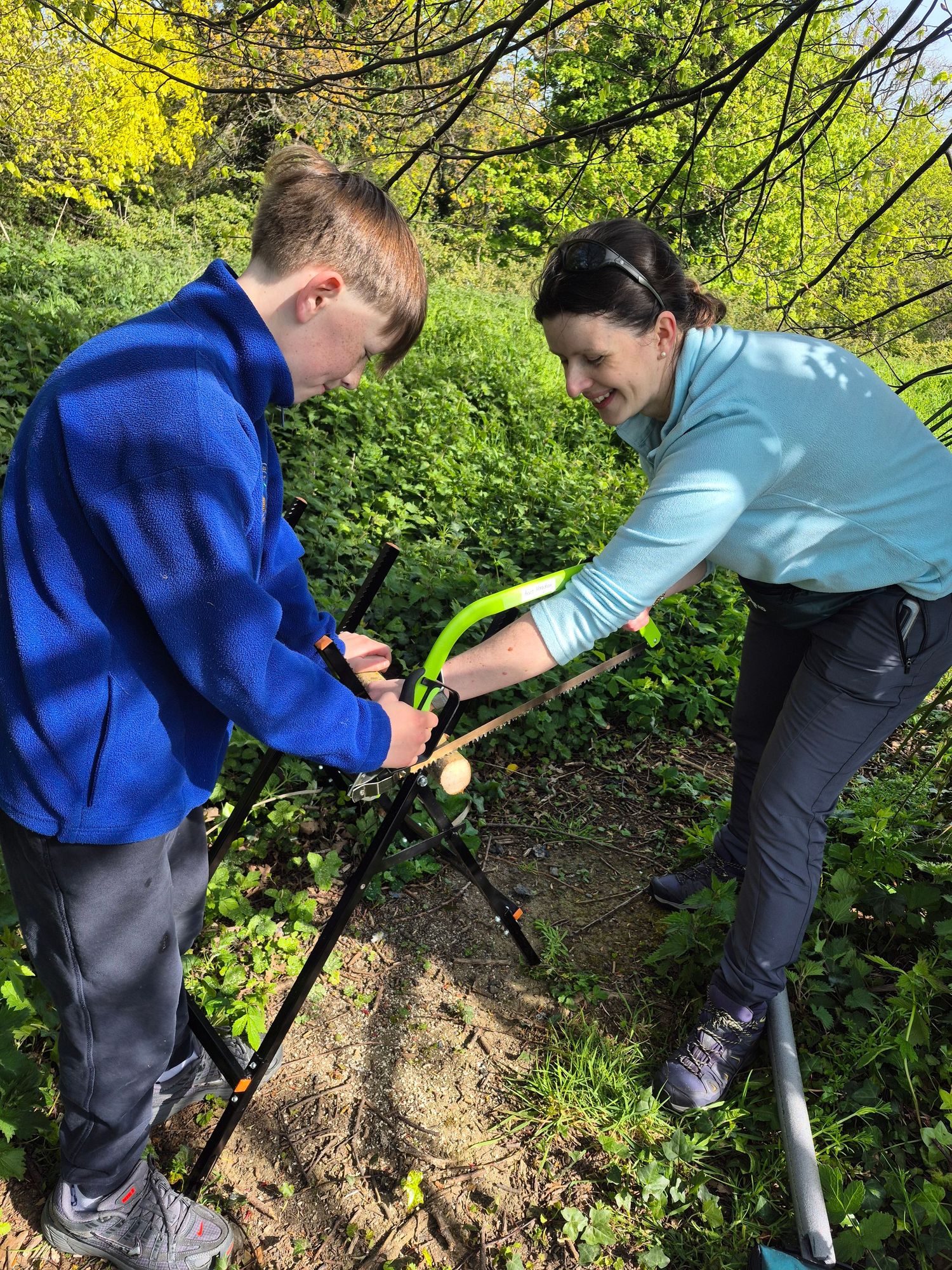 Forest School learning activity